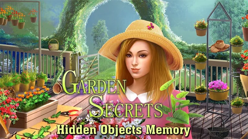 Garden Secrets Wimmelbildgedächtnis