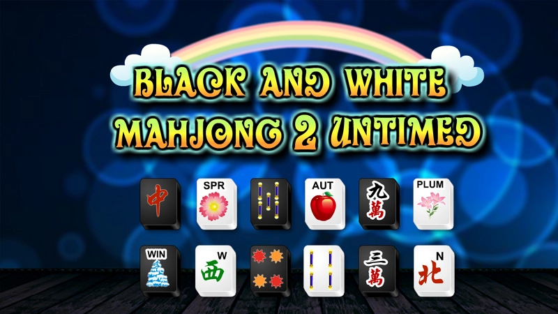 Mahjong Black White 2 Untimed